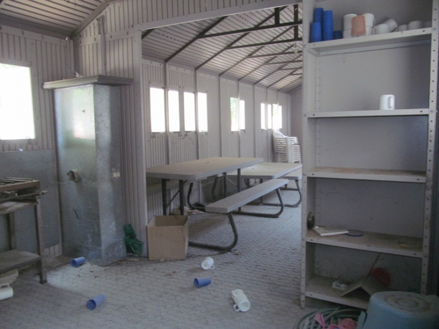 Abandonado, el comedor comunitario de El Higuerón