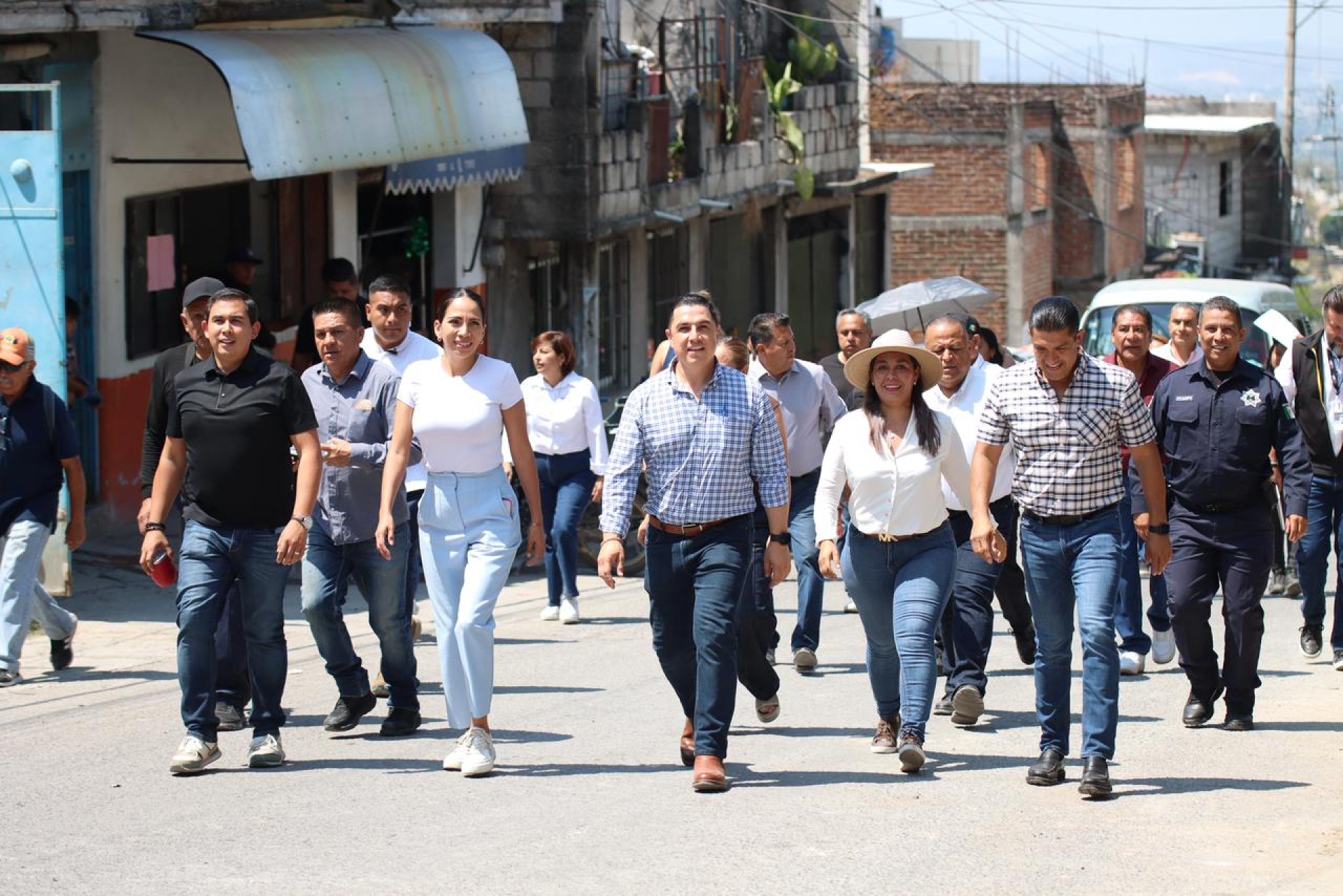 Mejora alcalde de Jiutepec acceso al agua y la movilidad en Jardín Juárez con obras de infraestructura