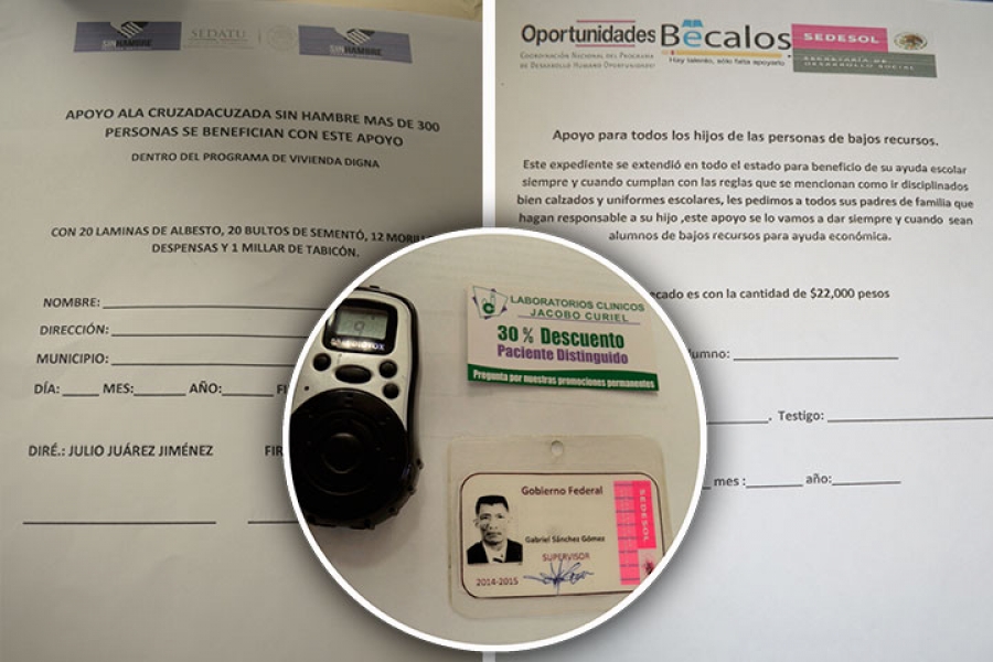 Se hacía pasar como supervisor de la Sedesol