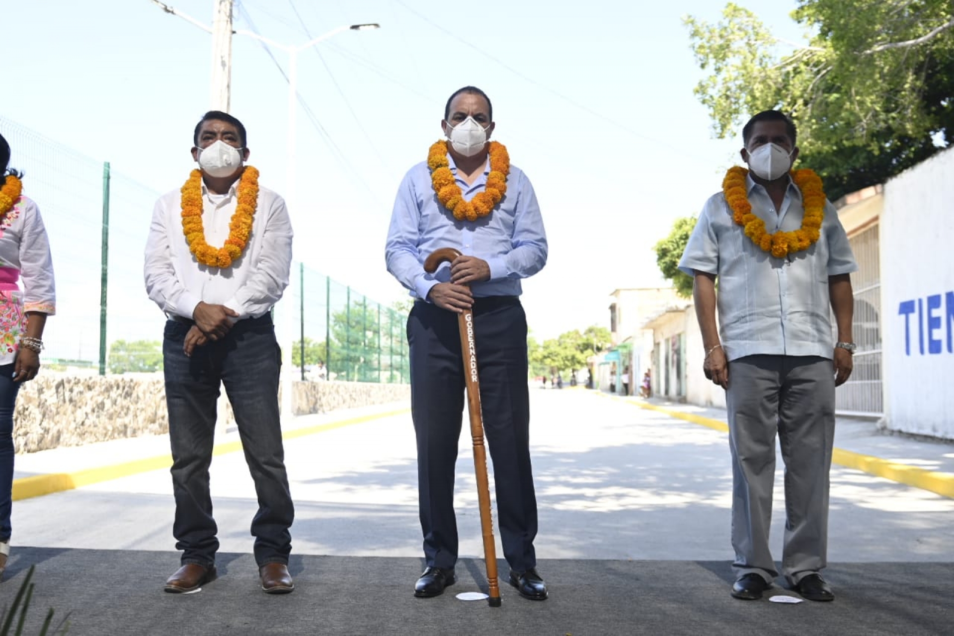 Inaugura Cuauhtémoc Blanco obras en el municipio indígena de Xoxocotla