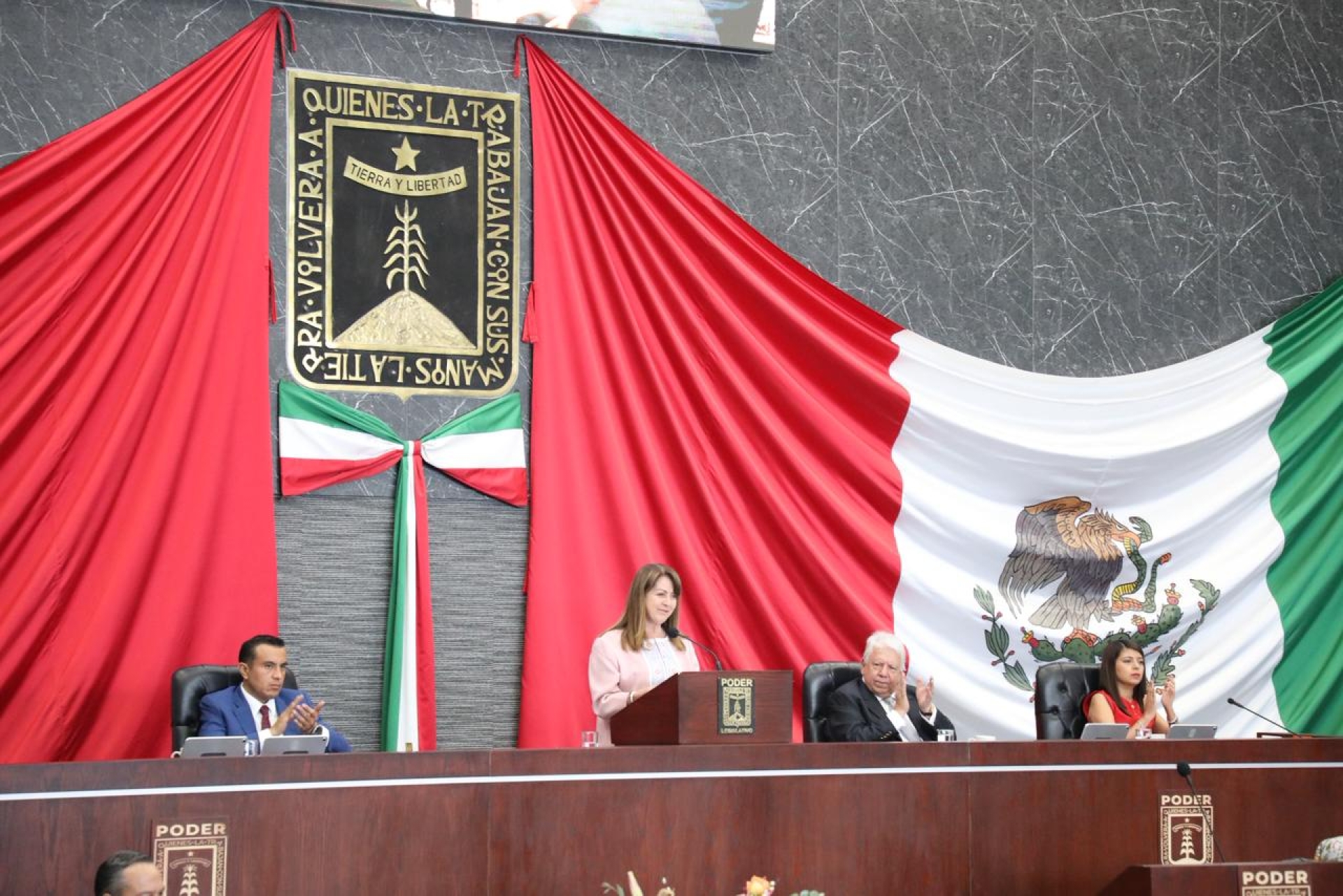 Morena Morelos respalda informe de la gobernadora Margarita González Saravia