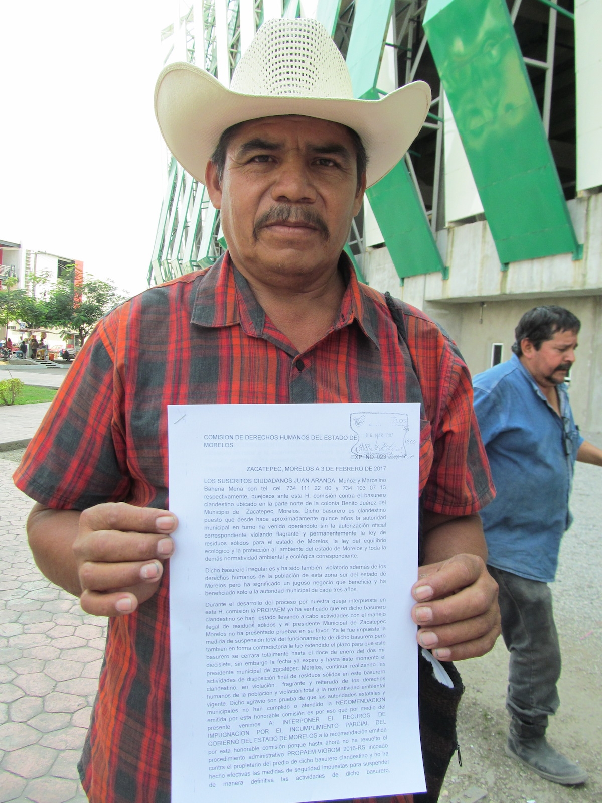 Emplazan vecinos de “El Mirador”, cierre del basurero de Zacatepec