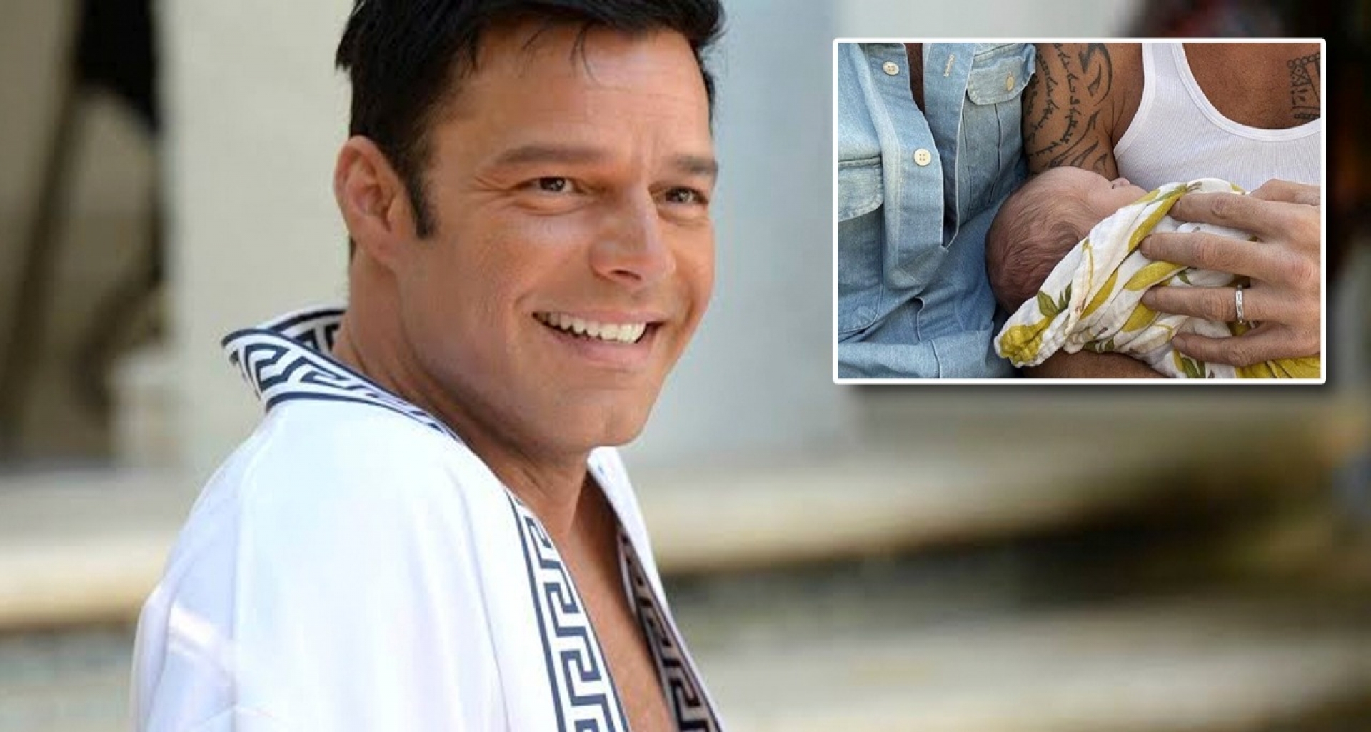 Ricky Martin es padre ¡por cuarta vez! y lo presume en redes