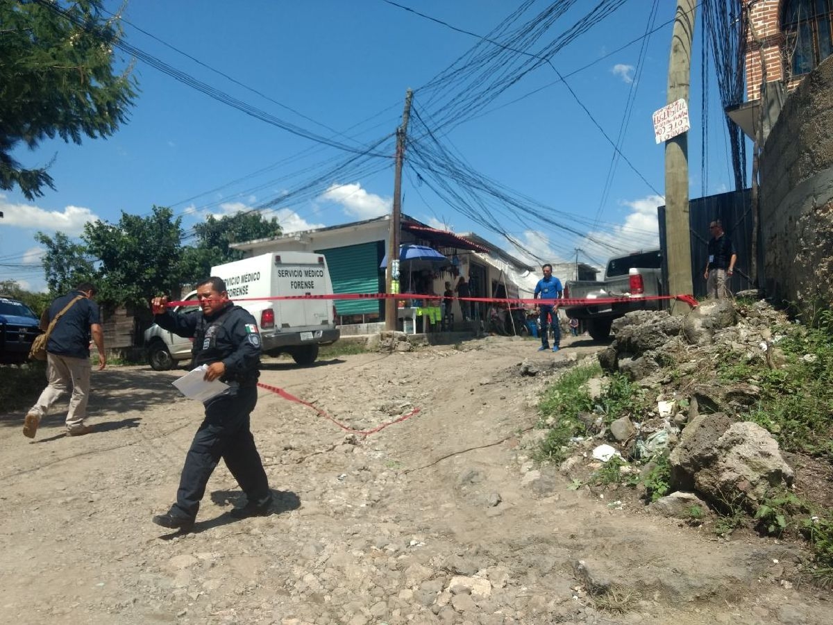 Un joven fue asesinado en el patio de su casa, en Tepoztlán
