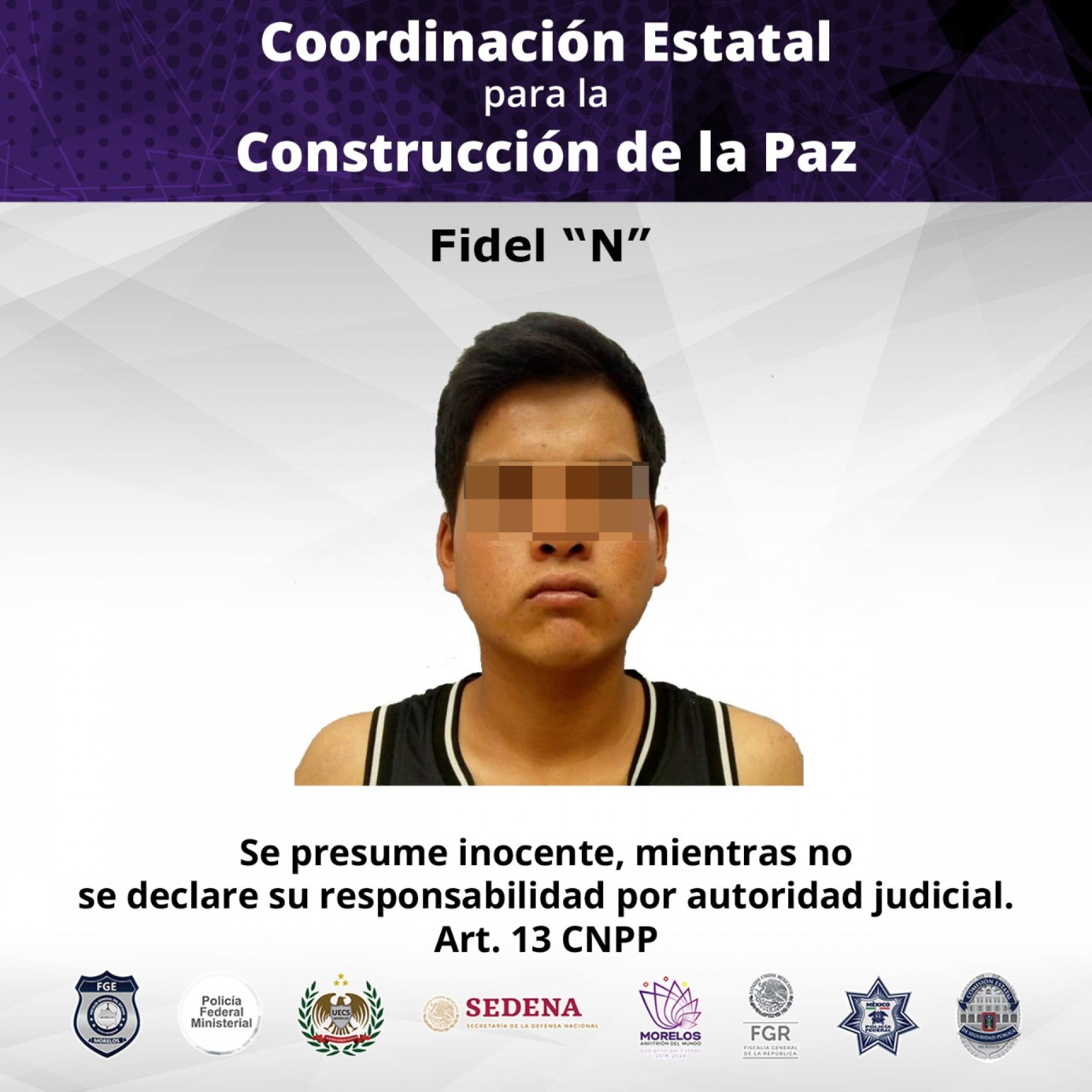 Detiene PIC a hombre imputado por el delito de homicidio en Yecapixtla