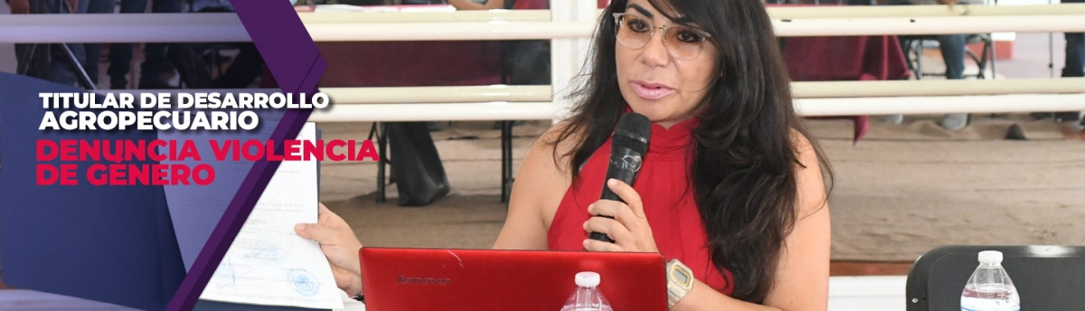 Titular de Desarrollo Agropecuario de Cuautla denuncia violencia de género