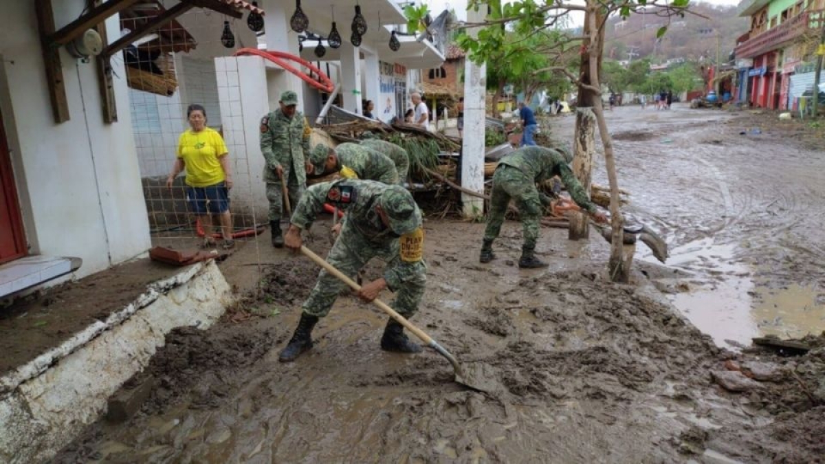 Inicia censo de damnificados por el huracán Agatha: SEDENA