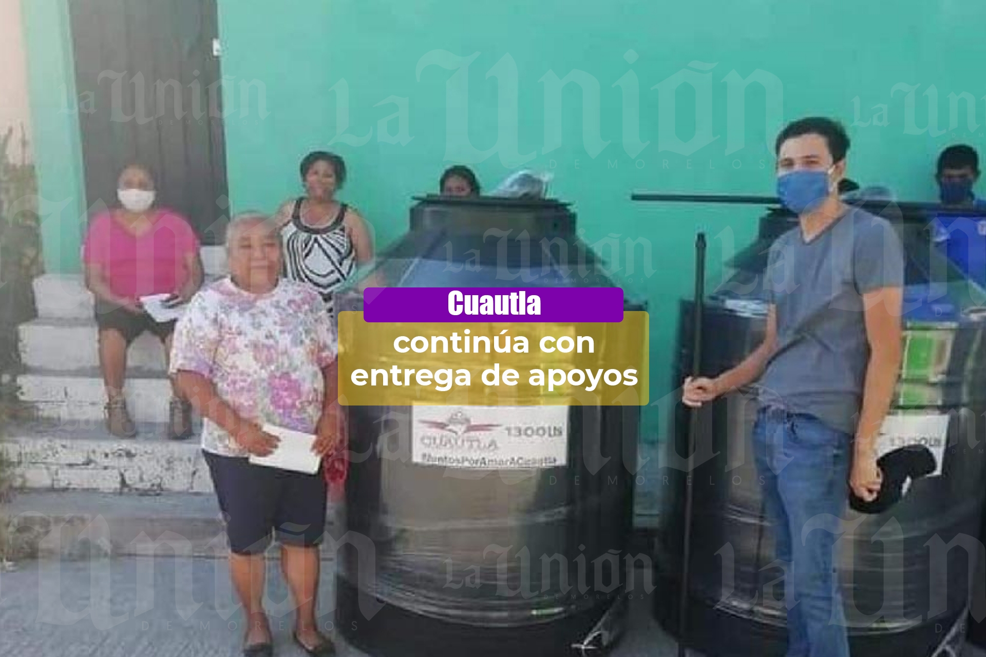 Continúa Cuautla entrega de apoyos