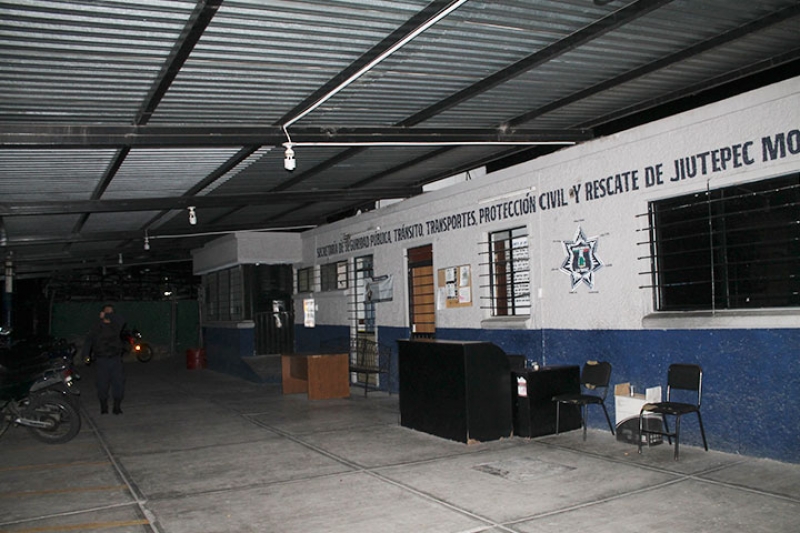 Dispararon contra una base policiaca en Jiutepec