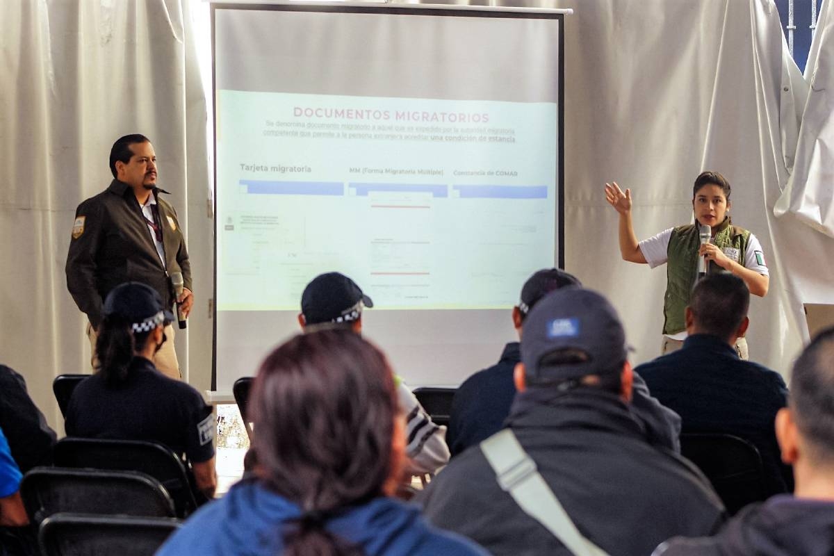 Capacita el INM a policías de Yecapixtla en asuntos migratorios