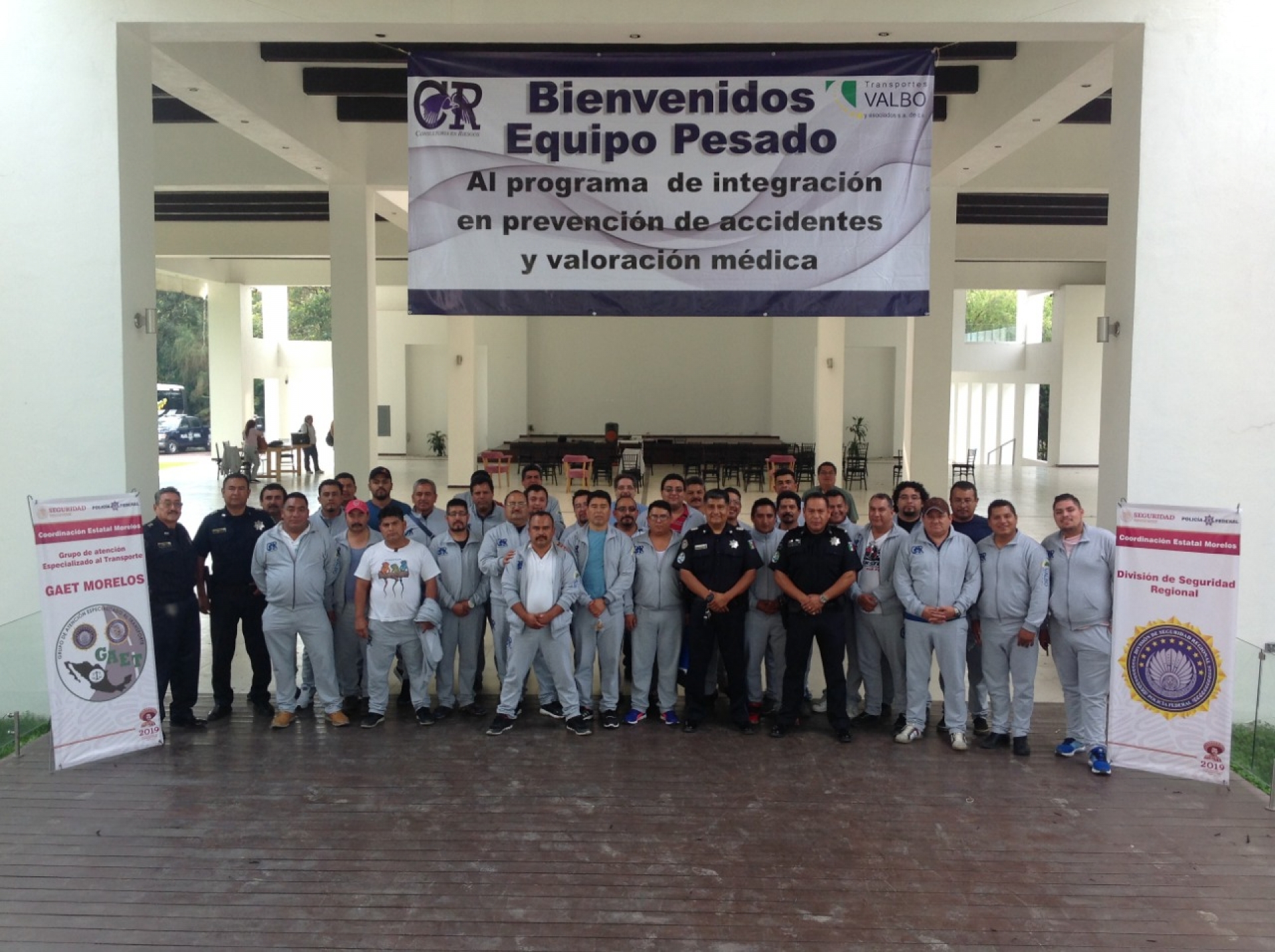 Capacita PF sobre seguridad vial a operadores de unidades pesadas
