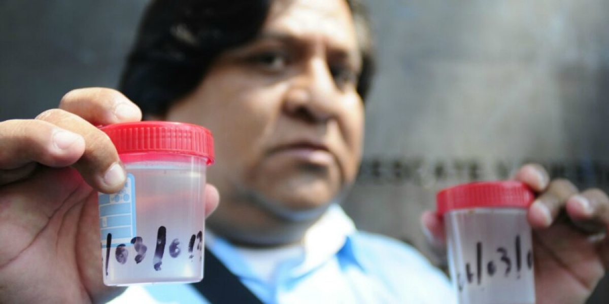 Denuncia Julián Jiménez contaminación del agua potable en Acapantzingo