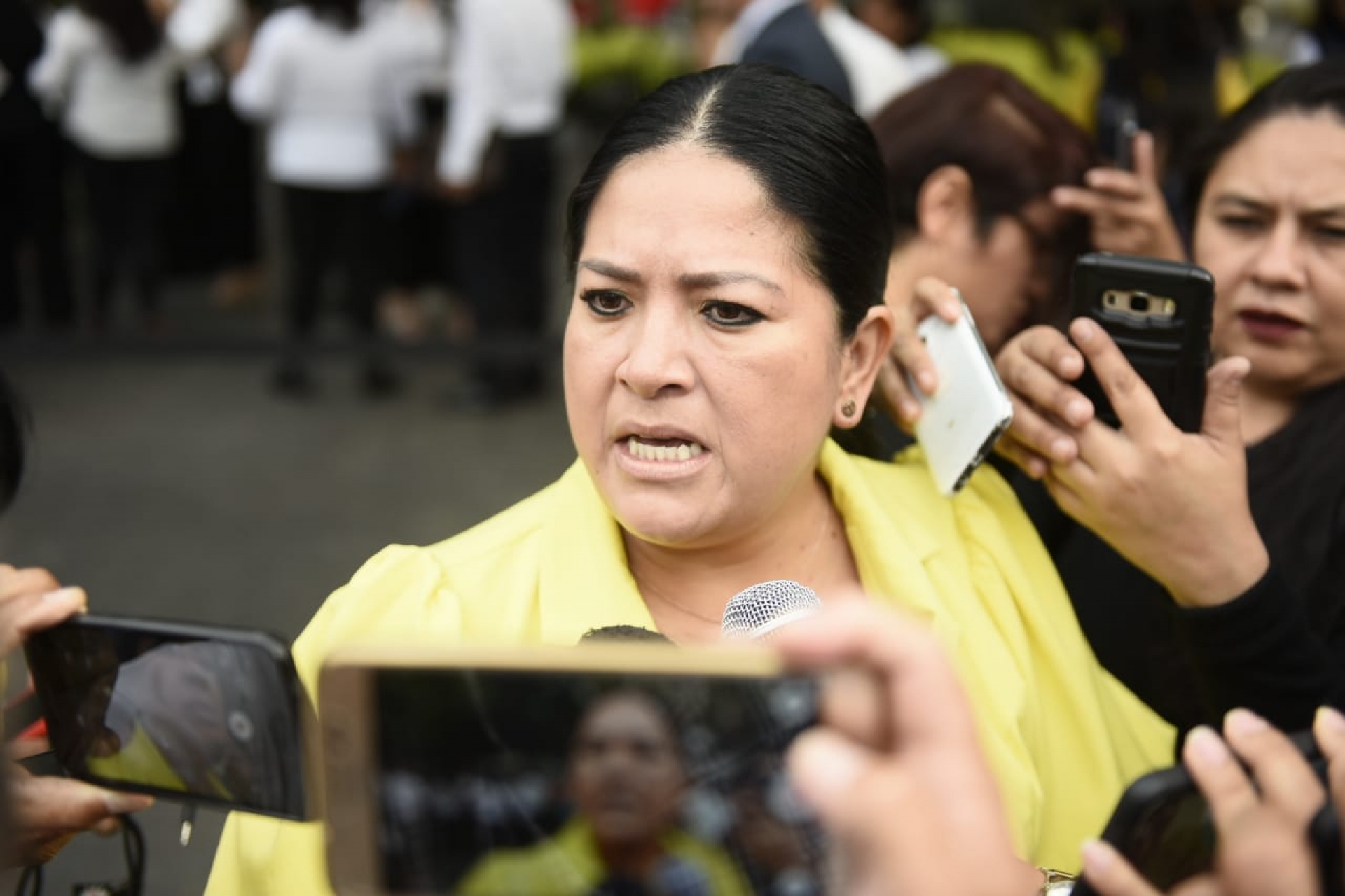 Suspendidos, movimientos de plazas en el Ejecutivo desde el 18 de junio: Mirna Zavala