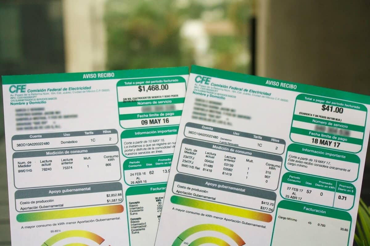CFE anuncia aumento en tarifas para usuarios domésticos