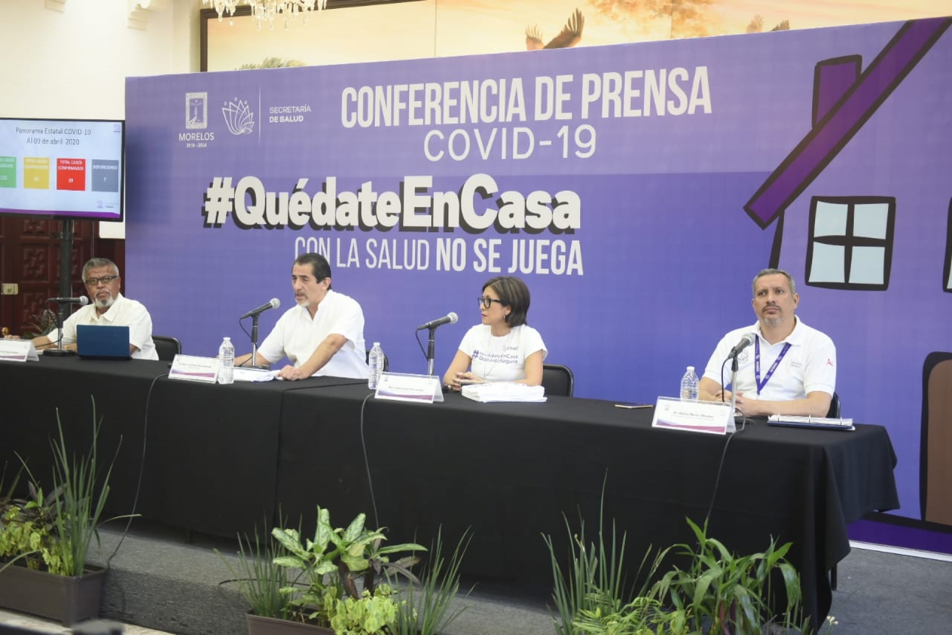 En Morelos, autoridades reportan 39 casos confirmados de Covid-19 y siete decesos
