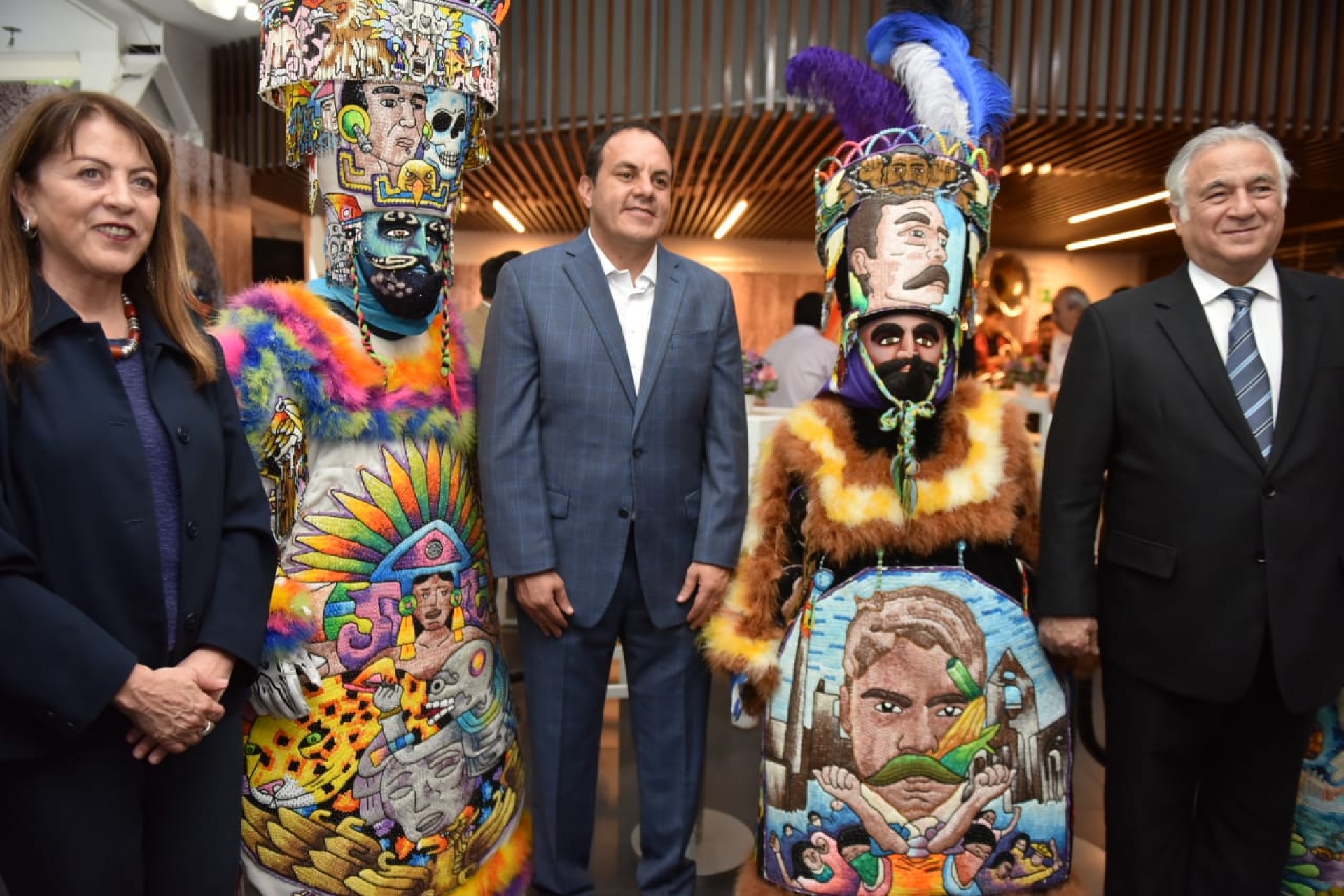 Asiste gobernador a la presentación de Morelos en 'Punto México' como destino turístico