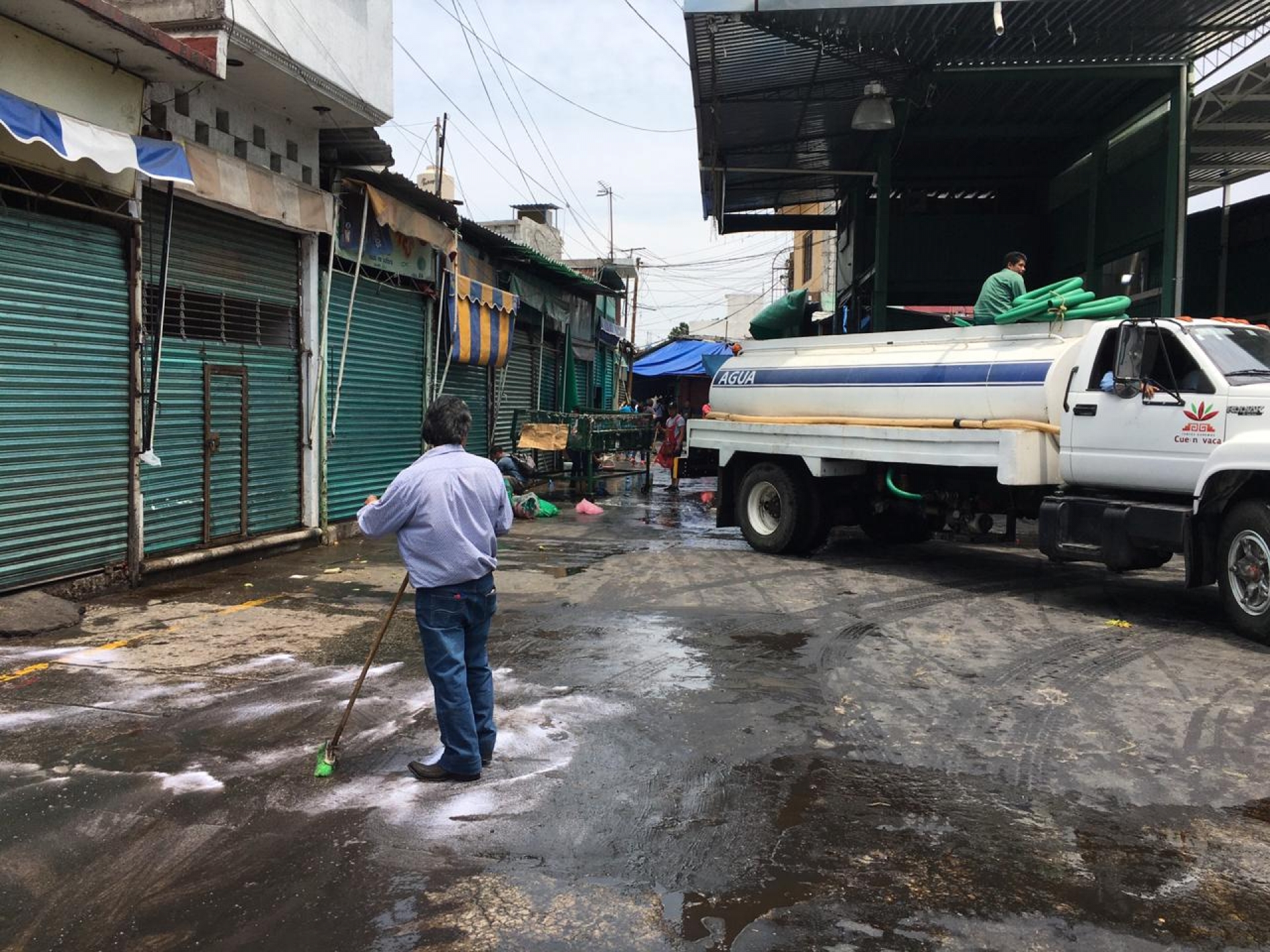 Ayuntamiento de Cuernavaca y mercado ALM refuerzan medidas sanitarias