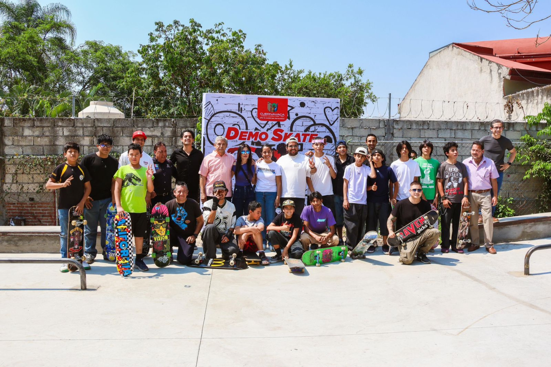 José Luis Urióstegui refuerza apuesta por espacios públicos activos y seguros con skate park 'El Salto' en San Antón