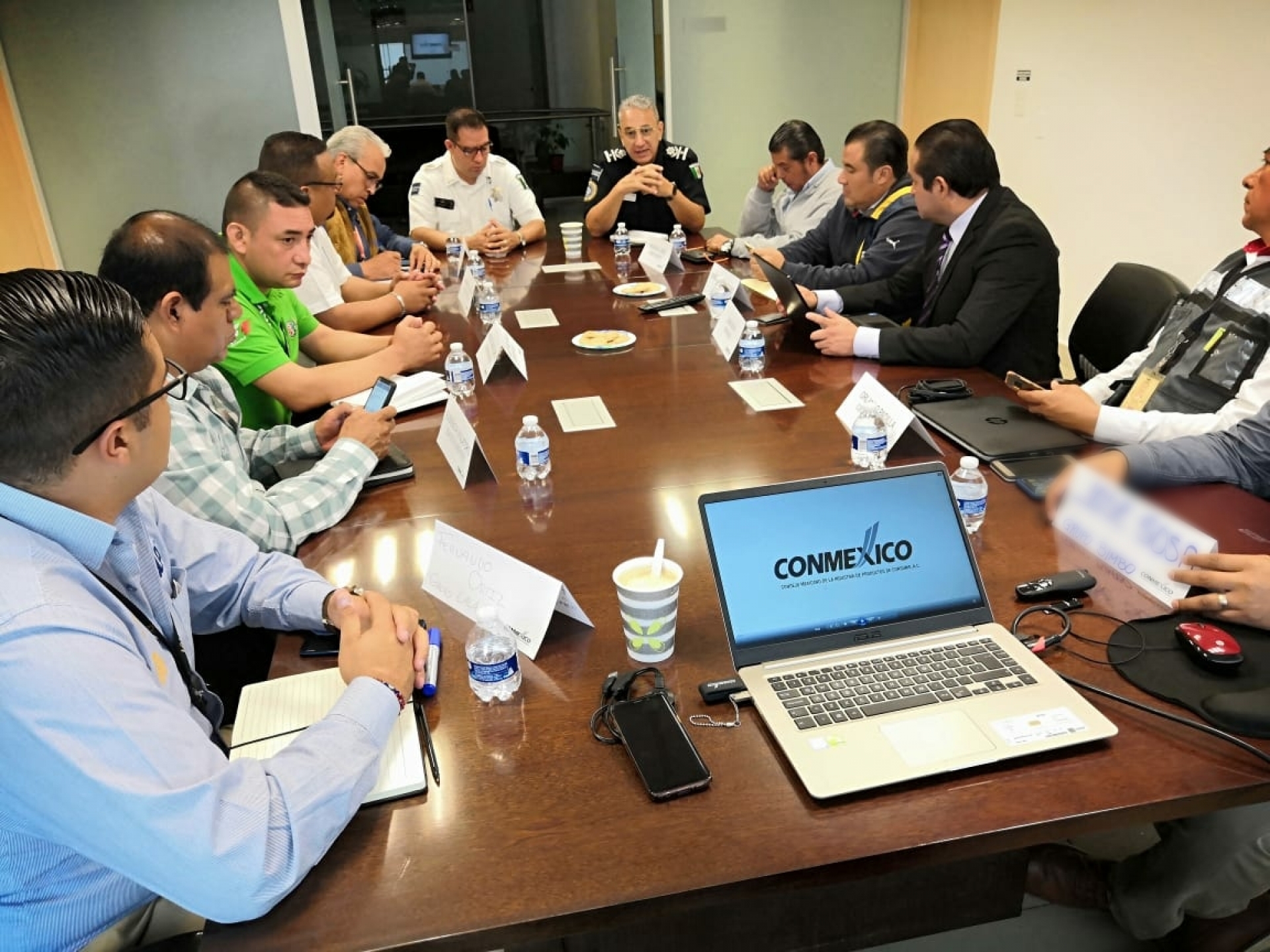 Suman esfuerzos PF y Conmexico para prevenir el robo de autotransporte