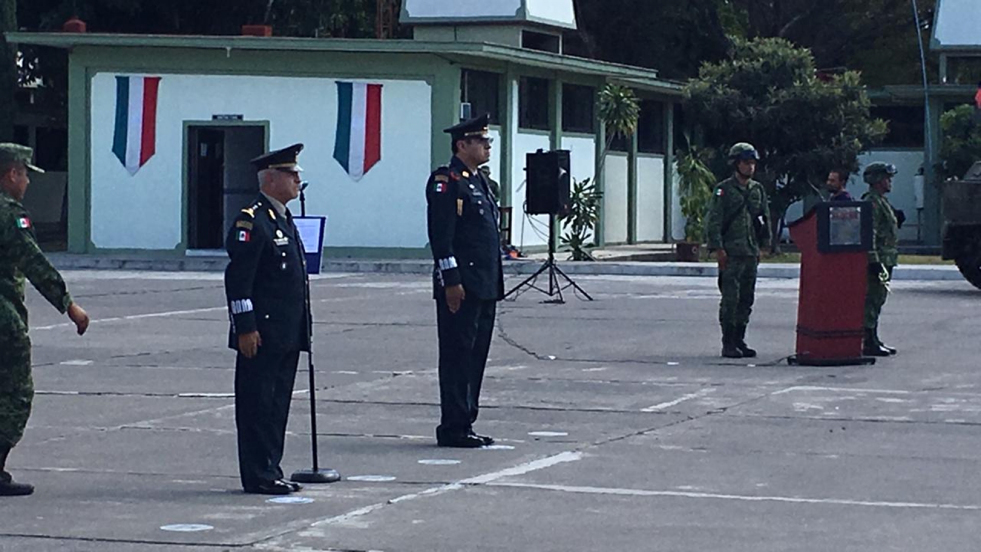 Francisco Pérez, comandante interino del Quinto Regimiento de Caballería Mecanizado