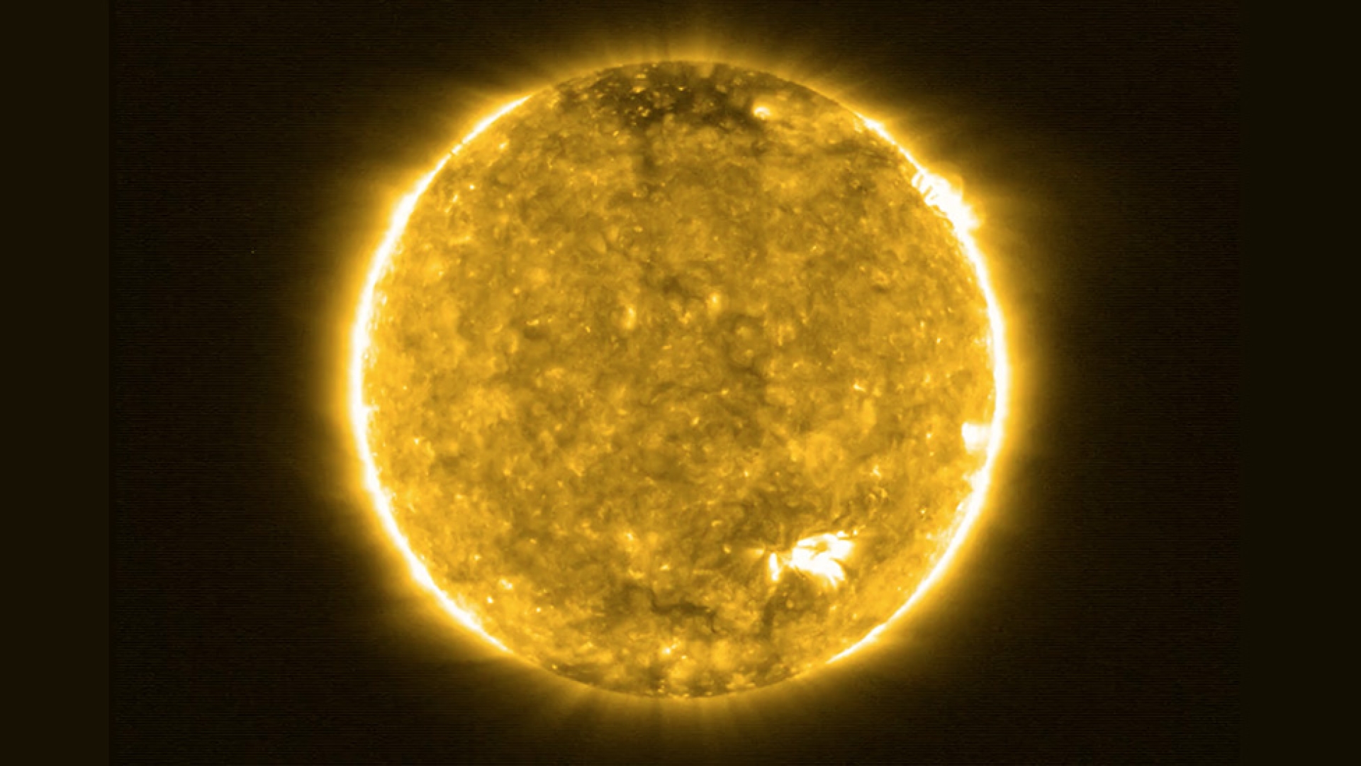 Misión espacial de la India capta imágenes únicas del disco solar