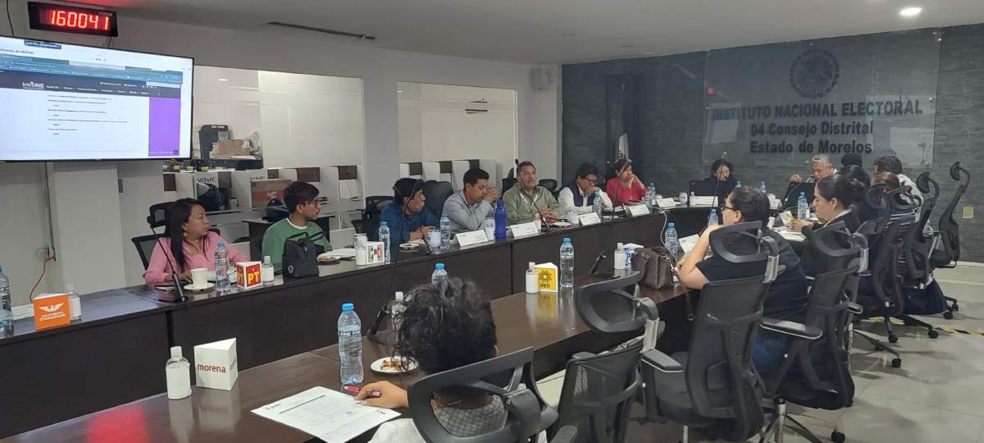 Realizan primera insaculación en la Junta Distrital 04 del INE