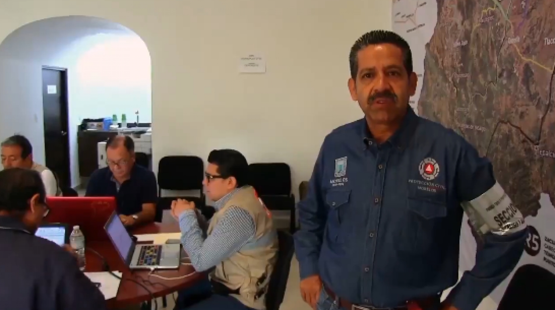 Efectúa CEPCM simulacro con hipótesis de incremento en actividad del Popocatépetl