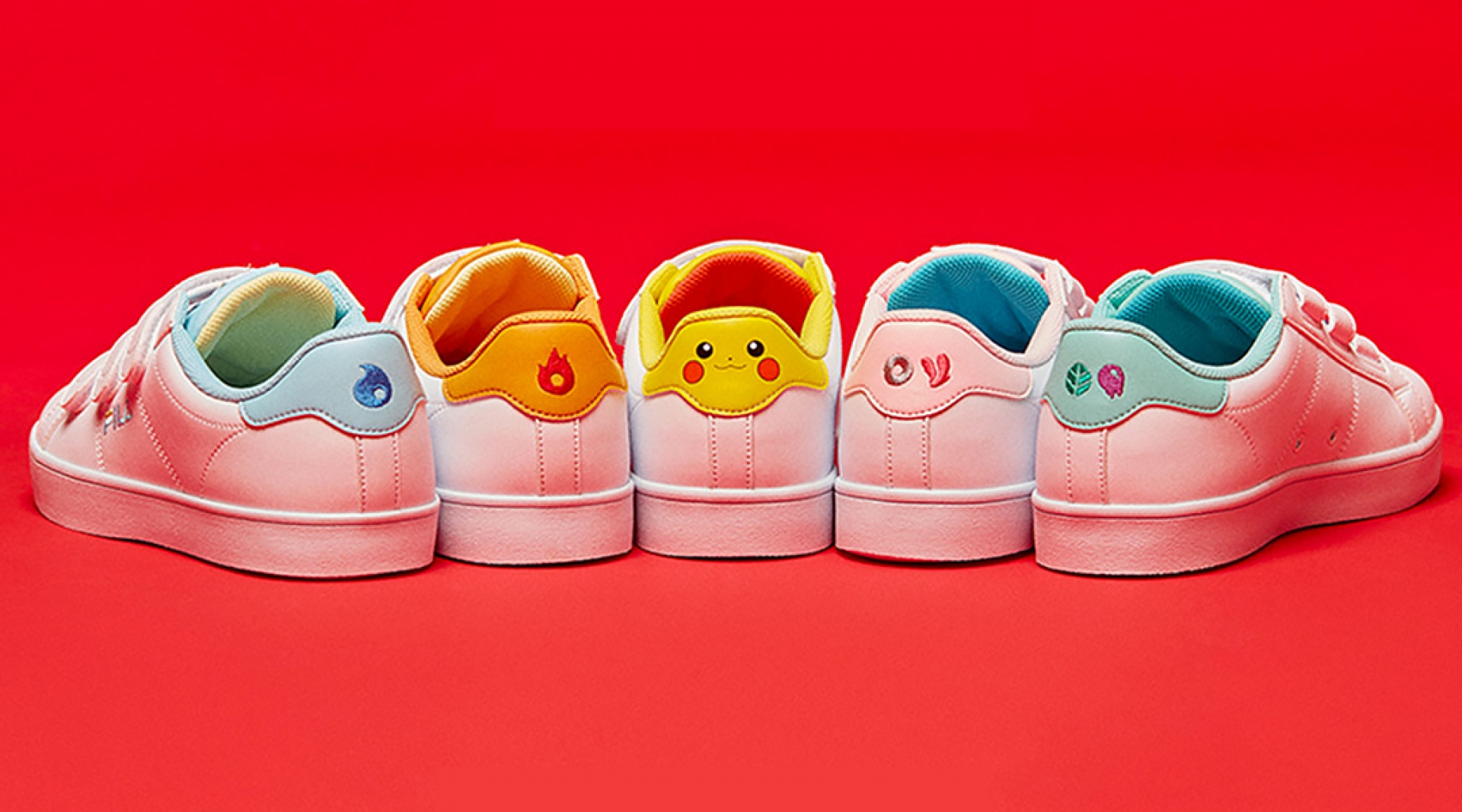 Los nuevos tenis Fila de Pokémon son pura nostalgia noventera