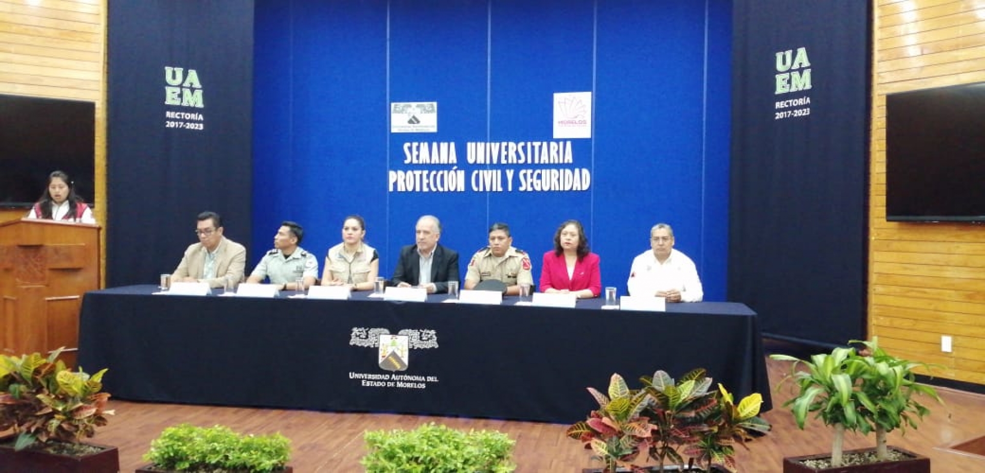 Inicia en la UAEM la 'Semana Universitaria de Protección Civil y Seguridad'