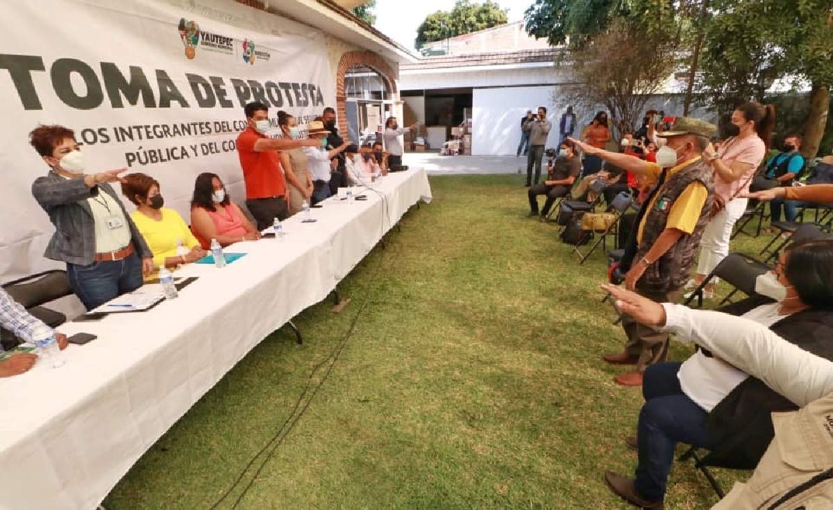 Quedó conformado el Consejo Municipal de Seguridad en Yautepec