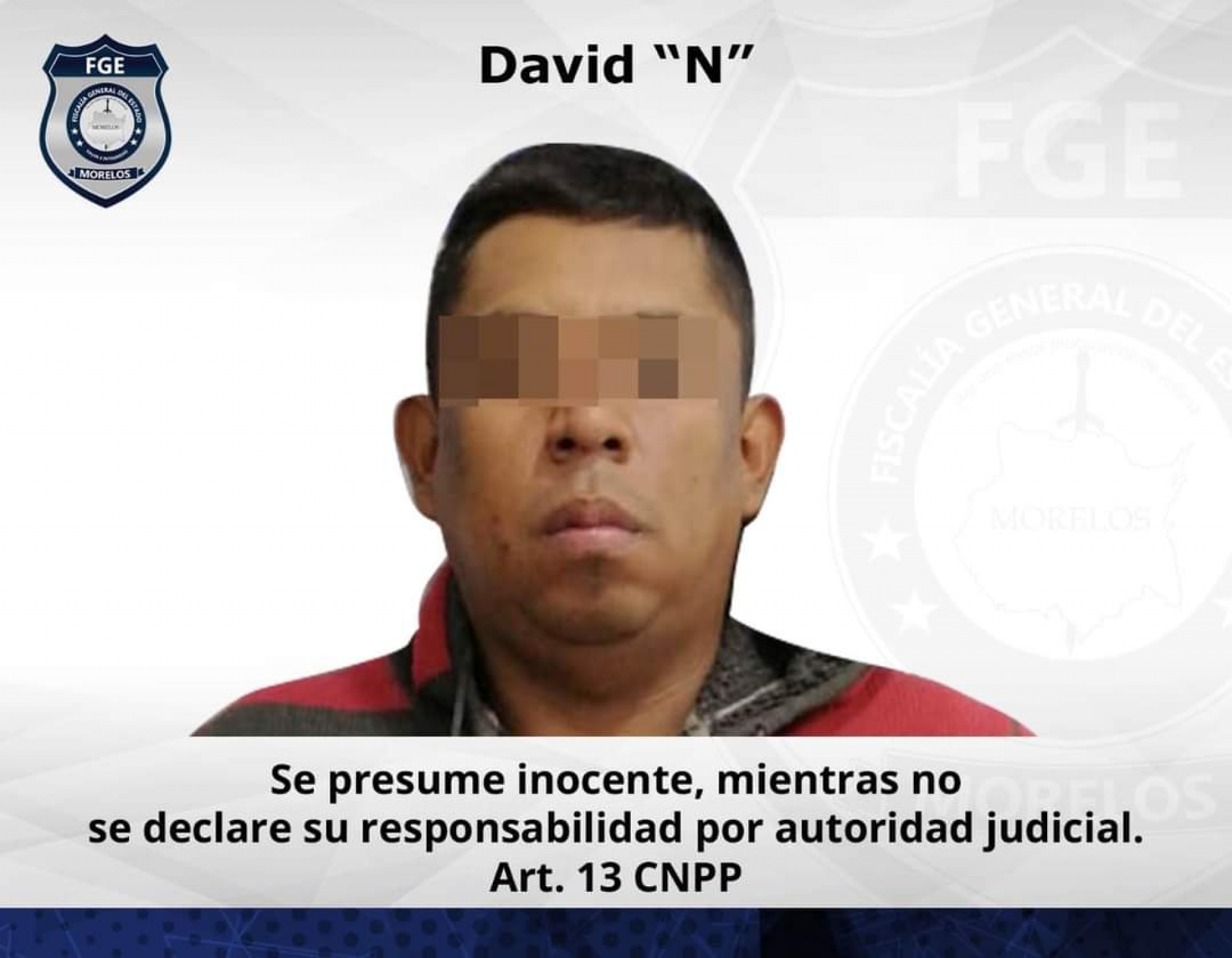 Aprehenden a 'El topo' por homicidio y delitos contra la salud