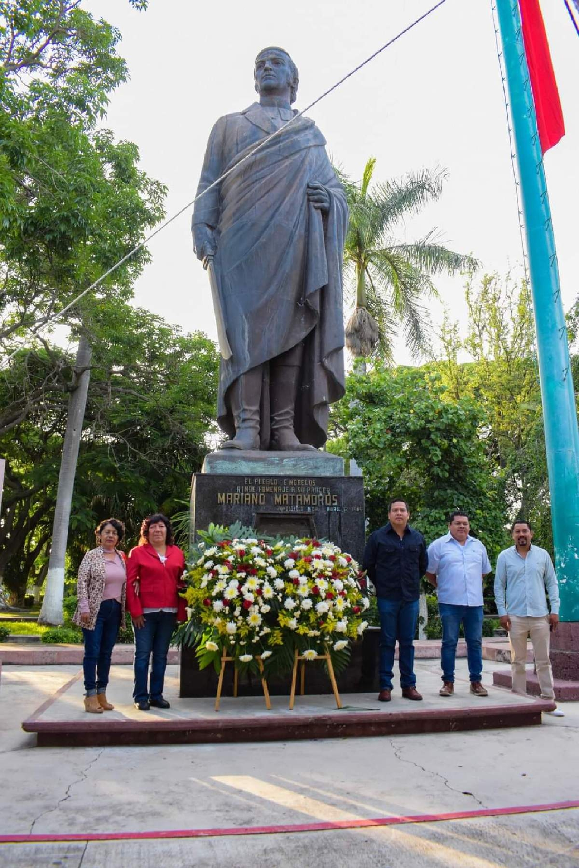 Conmemoran 254 años del natalicio de Mariano Matamoros
