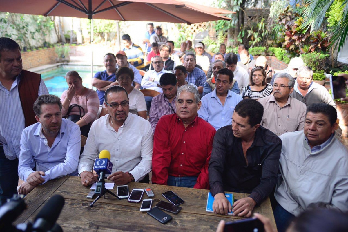 Dan a conocer transportistas coalición "Fuerza por Morelos"