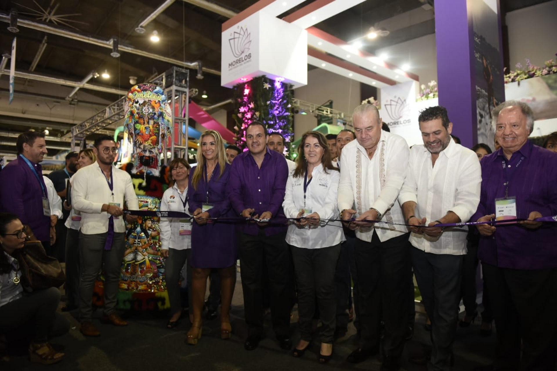 Inaugura CBB el stand de Morelos en el 'Tianguis Turístico Acapulco 2019'