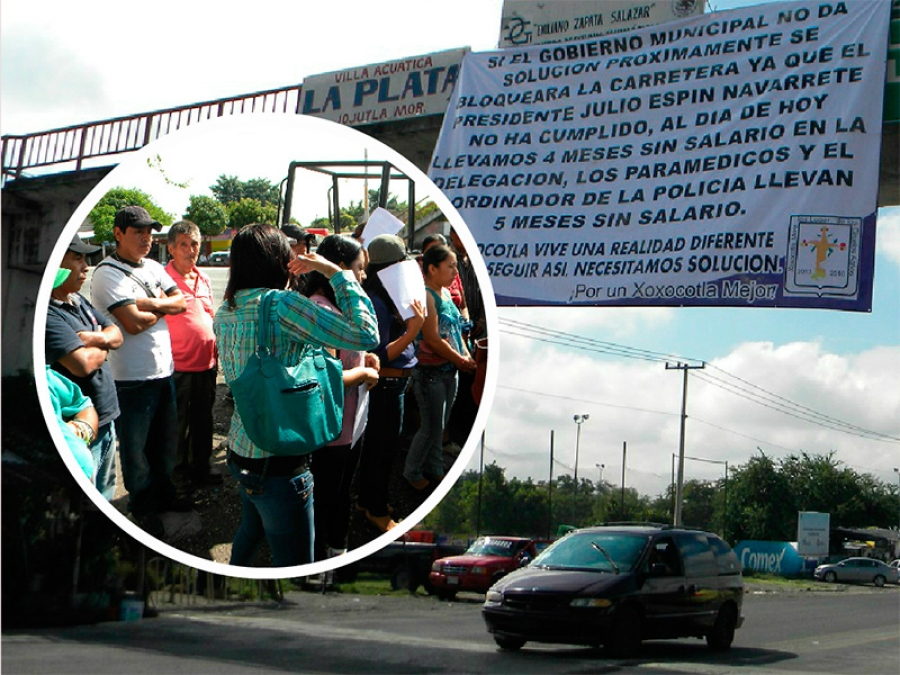 Toda la semana habrá paro de labores en la delegación de Xoxocotla