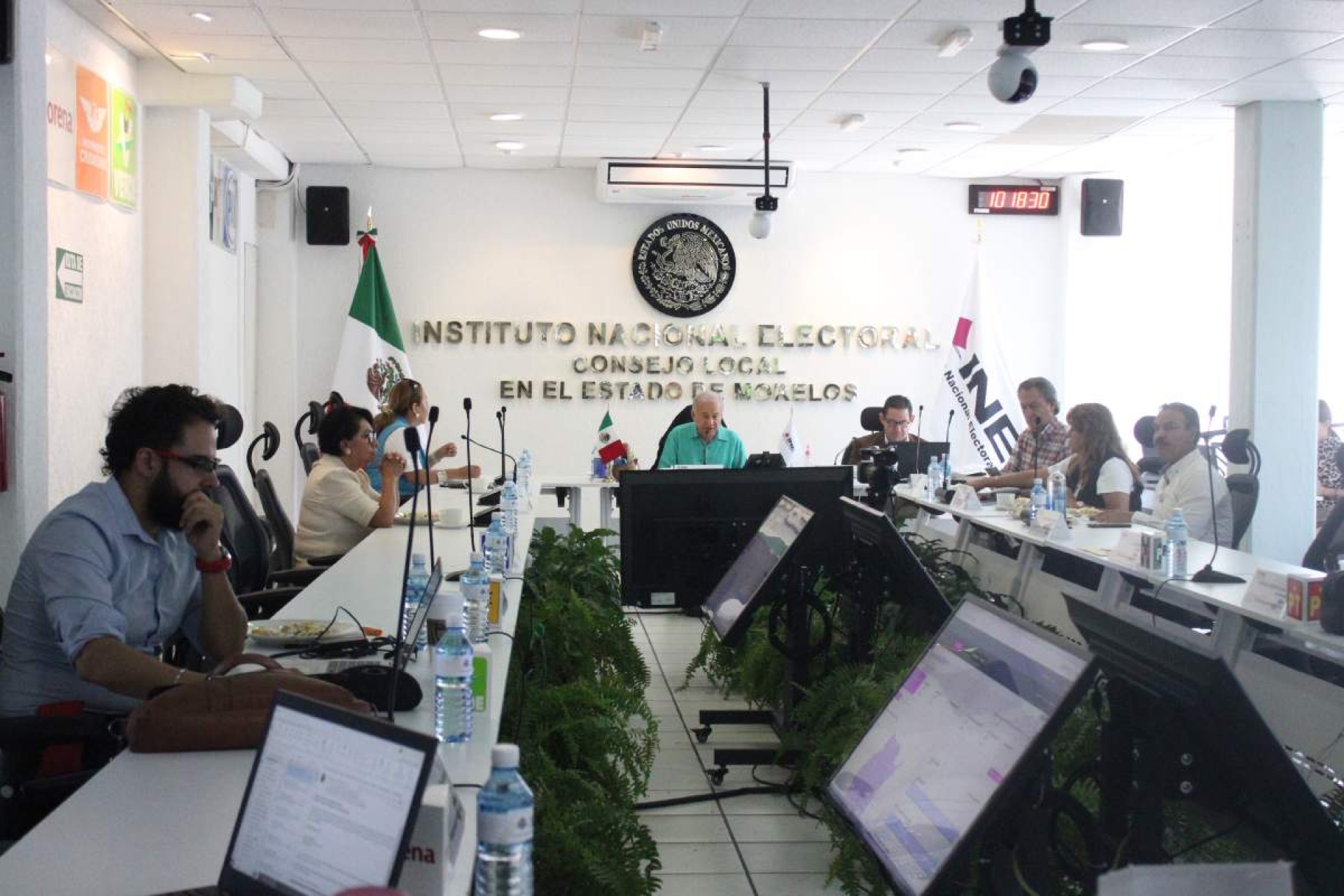 Del 61%, la participación ciudadana en las urnas en Morelos: INE