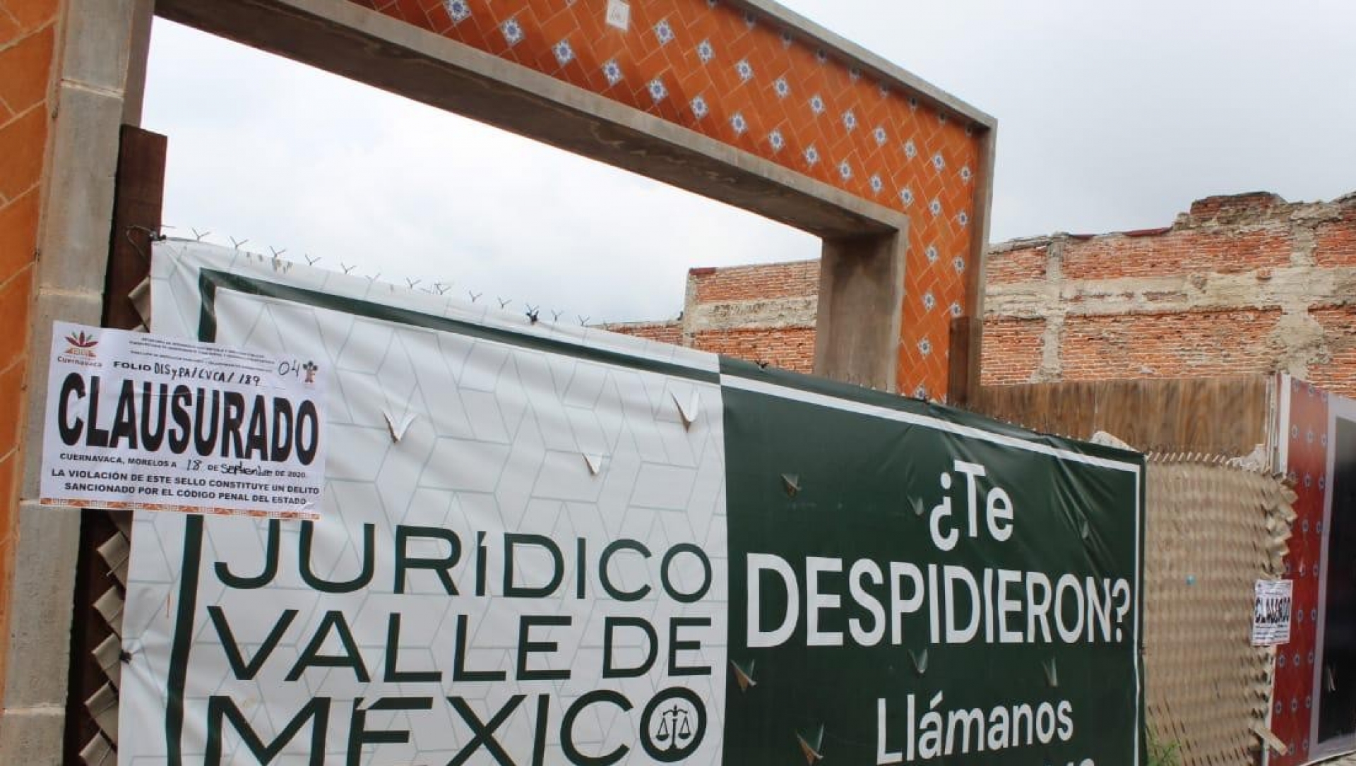 Clausura ayuntamiento capitalino obra por incumplir procedimiento administrativo