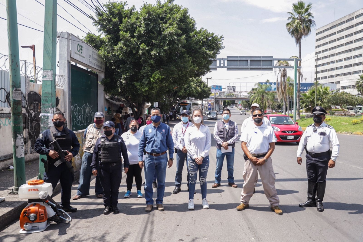 Realiza 'Convoy, unidos por Morelos ante el covid-19' macro operativo en Cuernavaca y Jiutepec
