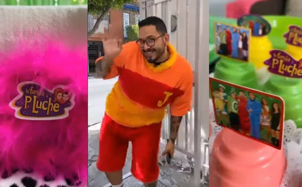 Joven celebra su cumpleaños con fiesta de "La Familia P. Luche"