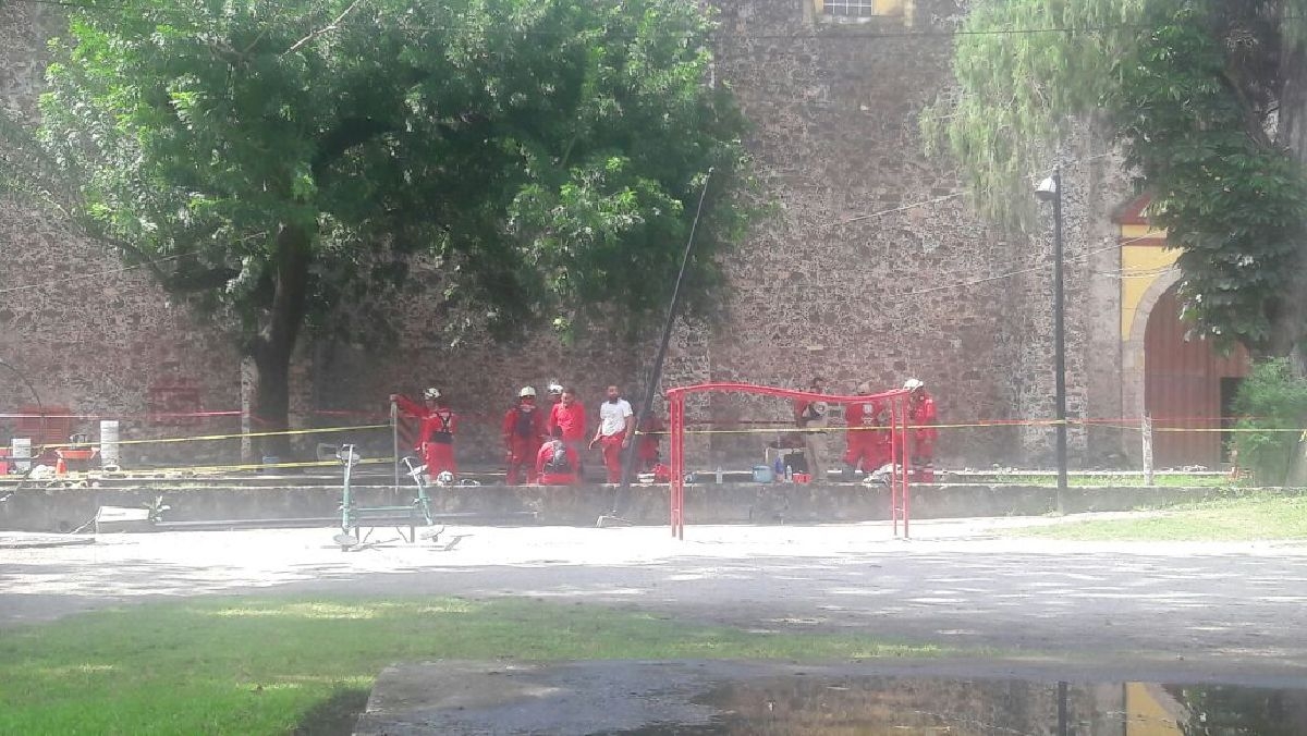 Hallan a una mujer sin vida junto a la iglesia de Jiutepec