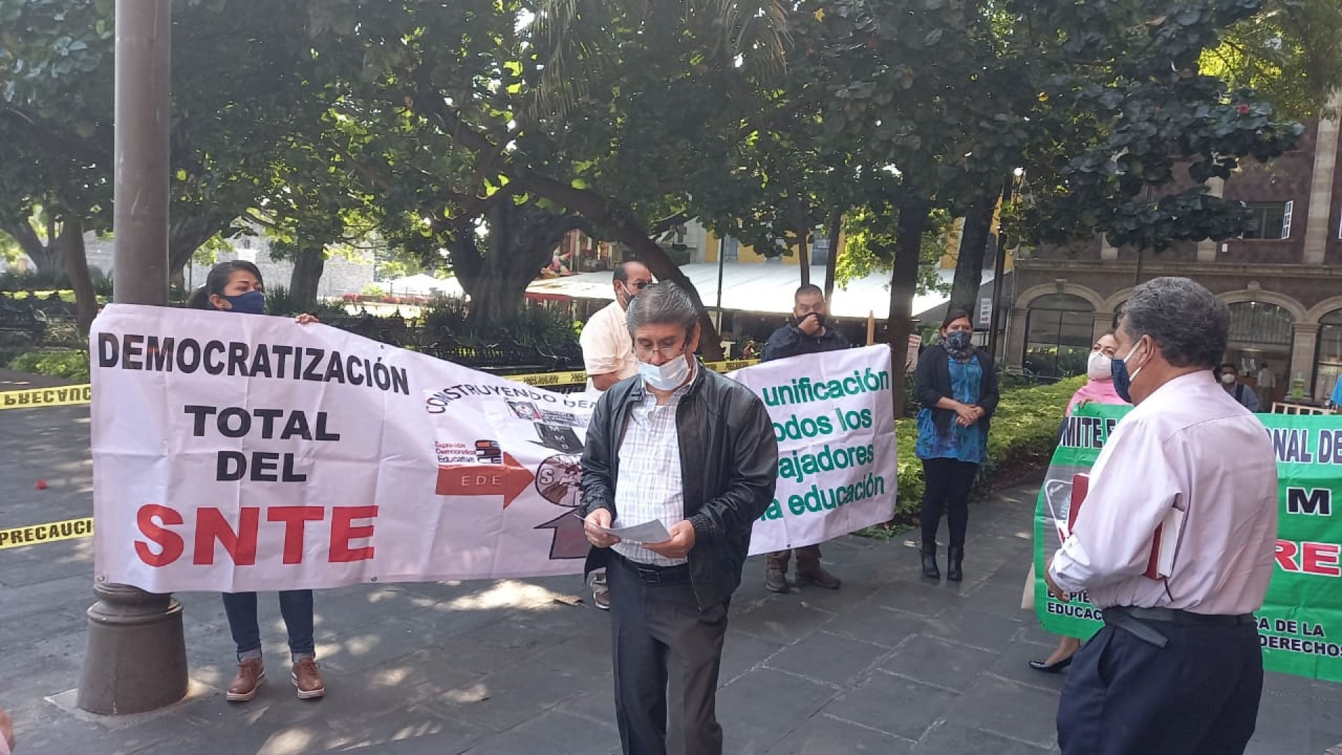 Suma frente 'Construyendo Democracia' a grupos de docentes independientes