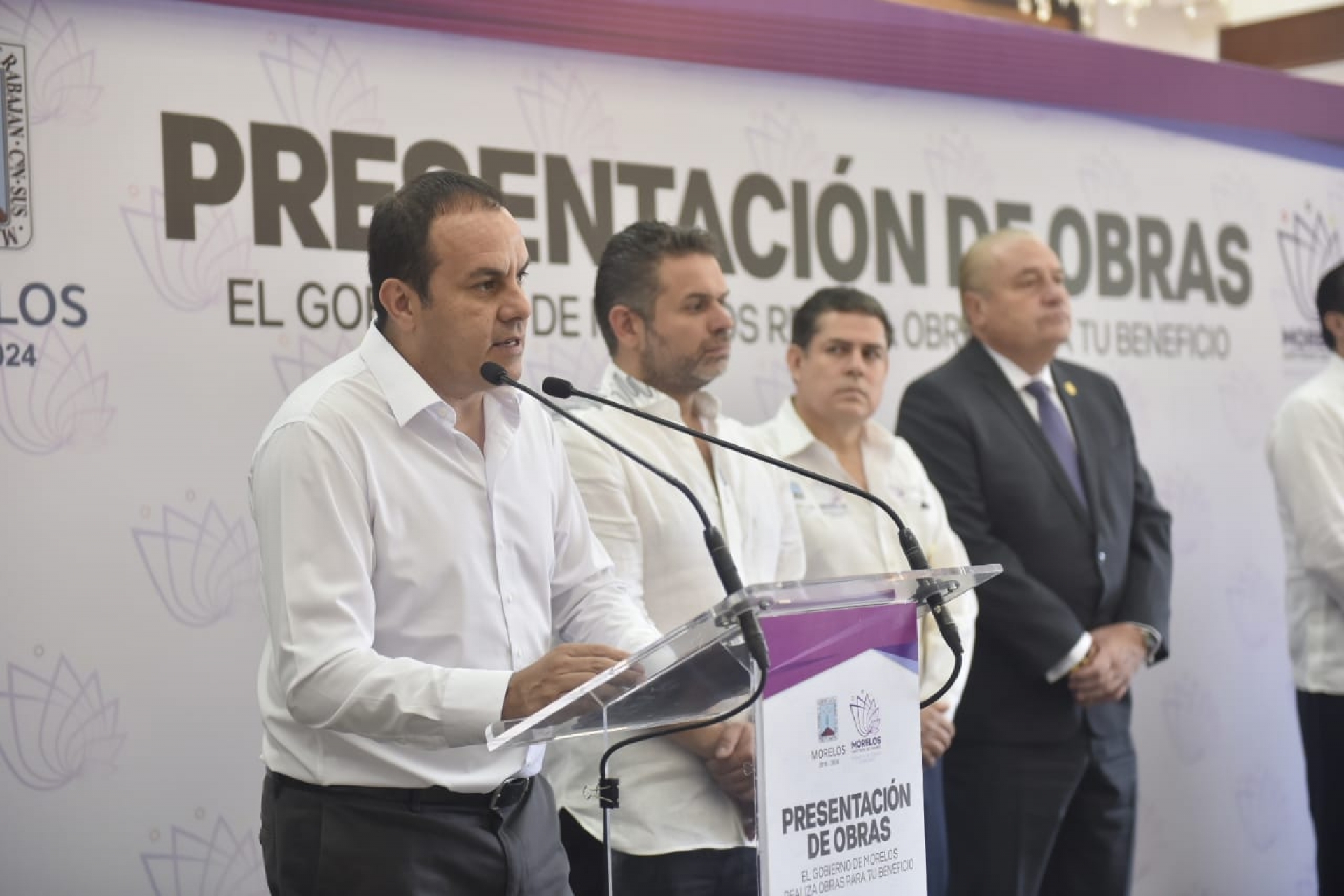 Anuncia CBB próxima realización de obras para la capital del estado