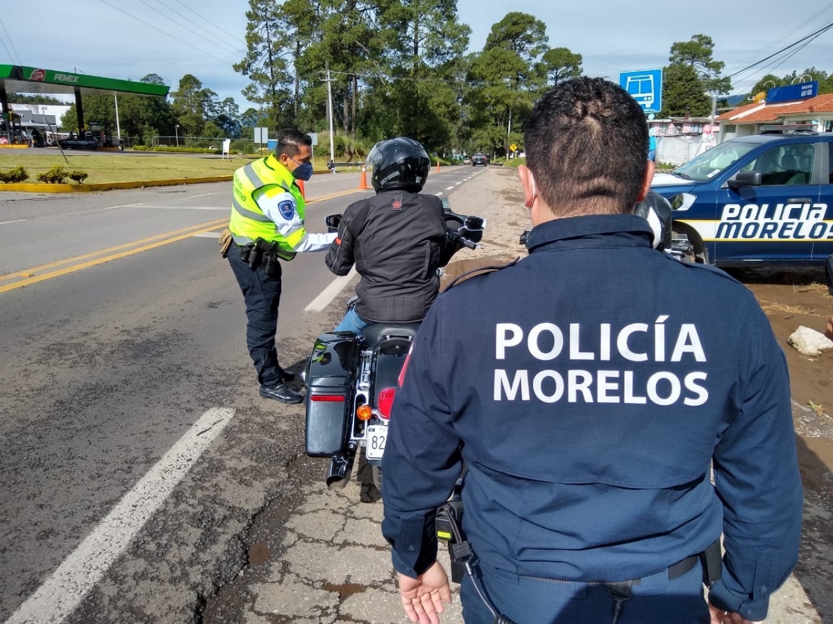 Da continuidad CES Morelos al operativo 'Motocicleta y casco seguro'