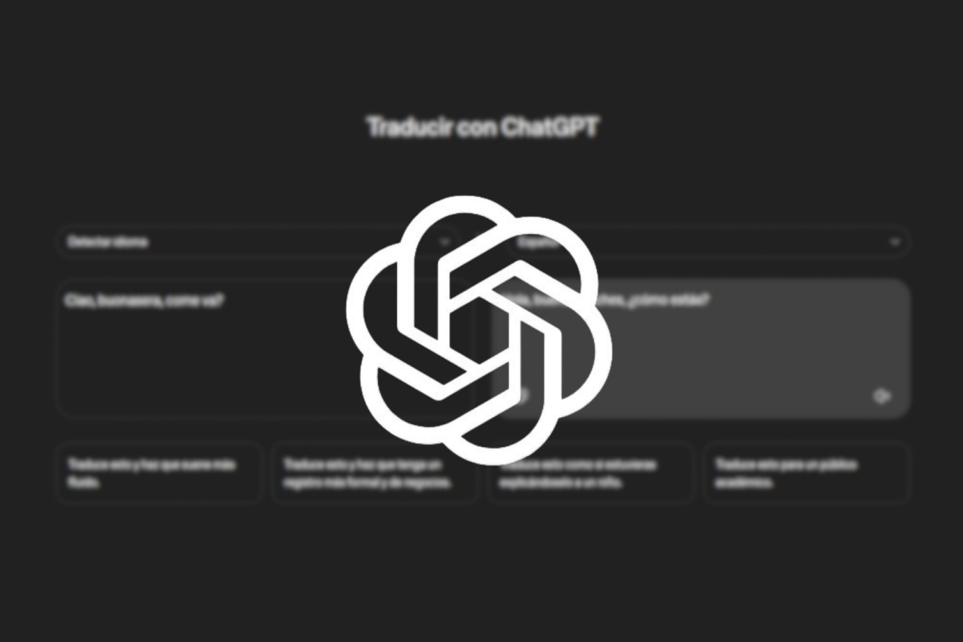 OpenAI lanza ChatGPT Translate, su nuevo traductor con más de 50 idiomas