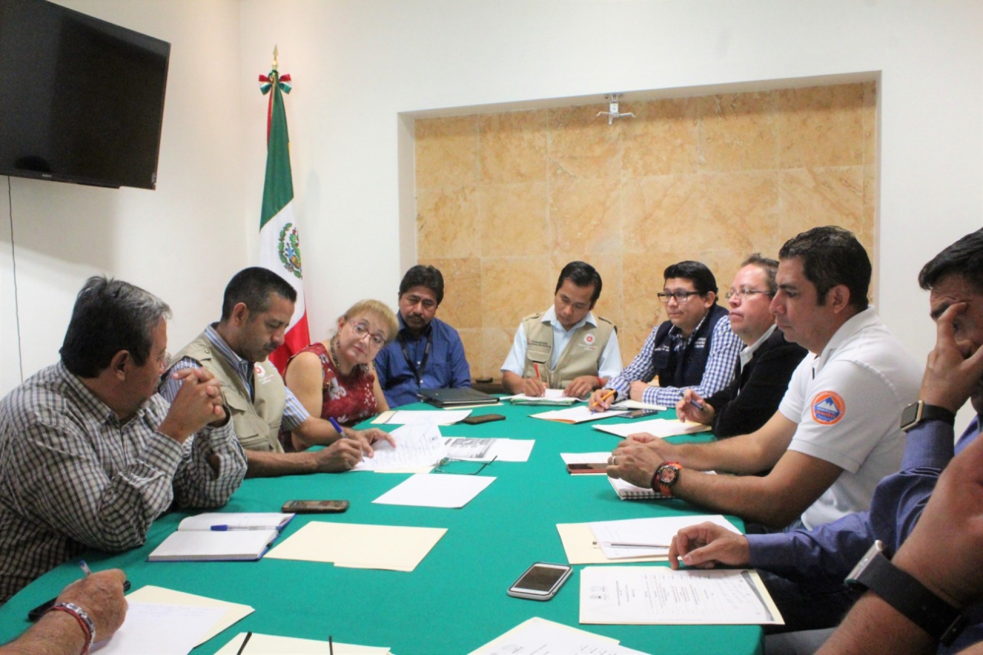 Instala CEPCM el subcomité de fenómenos invernales