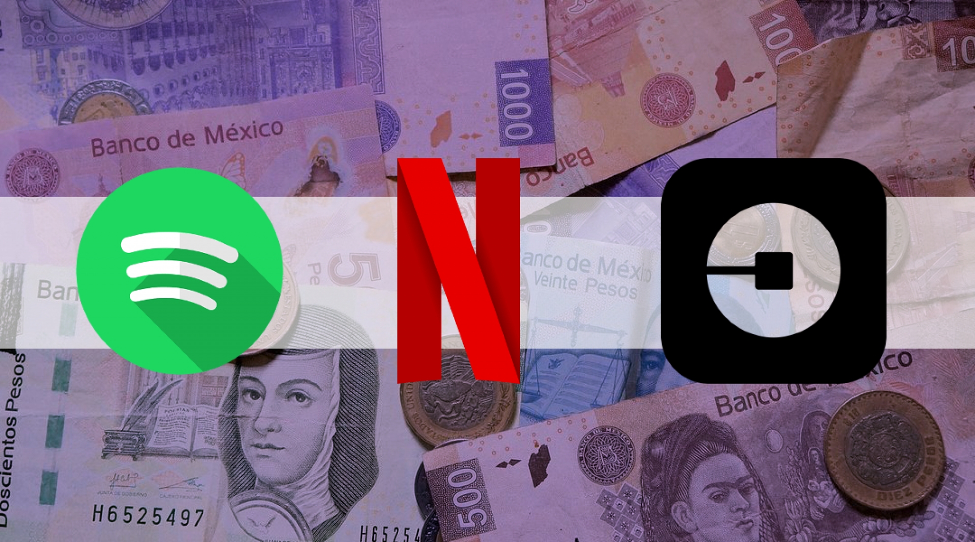 Los nuevos gastos hormiga de los mexicanos: Spotify, Netflix y Uber