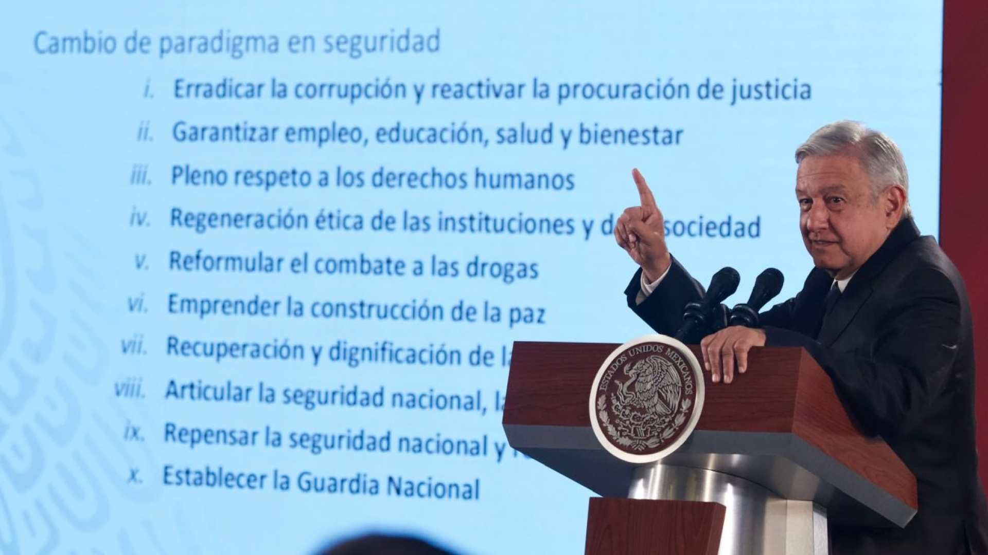 Integrantes del crimen organizado se drogan cuando cometen delitos, afirma López Obrador