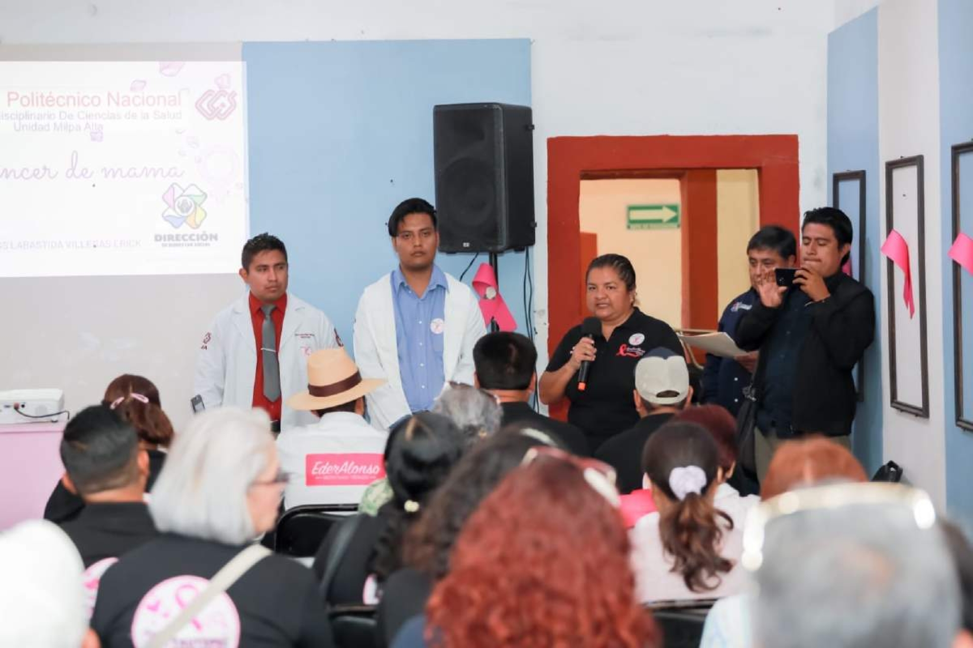 Promueven medidas de prevención del cáncer de mama en Yautepec
