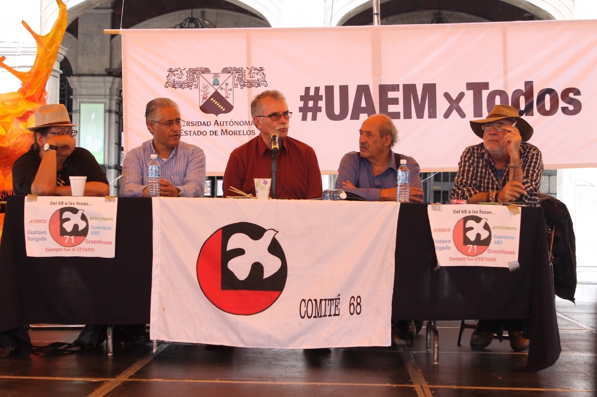 Exigen líderes del Movimiento del 68 fin a impunidad en casos de lesa humanidad