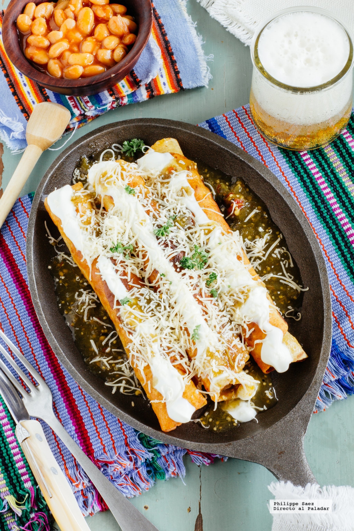 Flautas doradas de pollo, una receta muy mexicana y fácil